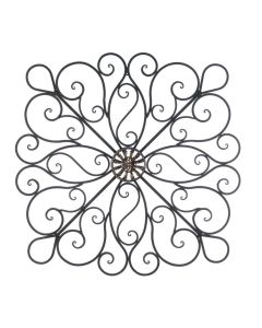 IRON SCROLLWORK WALL DECOR